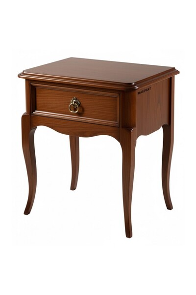 Masifart Scotia Rustik Tek Çekmeceli Komodin