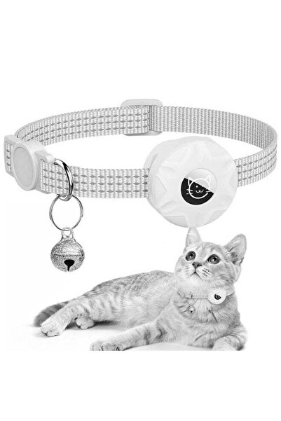 e-mall طوق قطط زونيكس إيرتاغ قابل للفك مع حامل مقاوم للماء