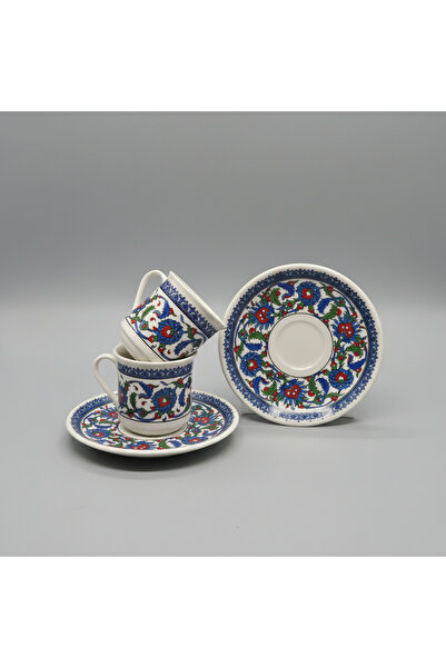 uzbayporselen 2 Kişilik Topkapı Kahve Fincanı Takımı