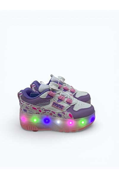 Tekiner Children's Lighted Roller Skates, Roller Skates, 4 Wheels, Orthopedic...
