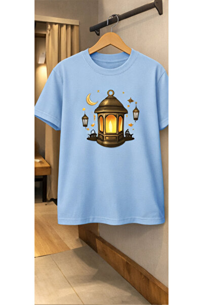 Pink Sky Καλοκαιρινό μπλουζάκι από βαμβάκι με σχέδιο Ramadan Kareem