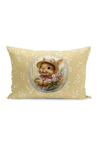 Bertille Home Husă de pernă cu imprimare digitală pe două fețe, seria Spring ...