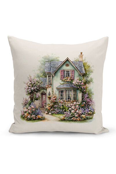 Bertille Home Spring Series Double-Sided Digital Printed Throw Pillow Cover (...