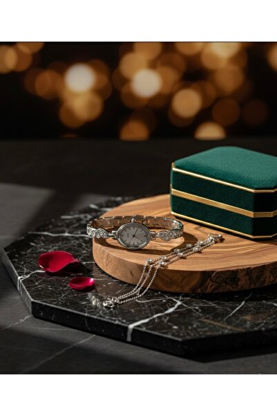 Coliseum Taşlı baget kol Saat