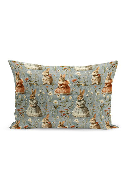 Bertille Home Ανοιξιάτικη Σειρά Κάλυμμα Μαξιλαριού Διπλής Όψης με Ψηφιακή Εκτ...