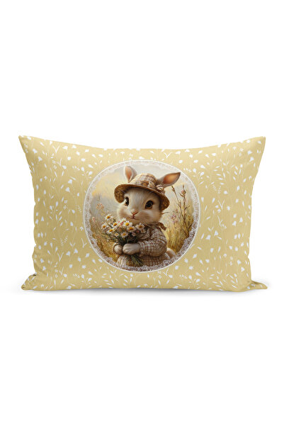 Bertille Home Husă de pernă cu imprimare digitală pe două fețe, seria Spring ...