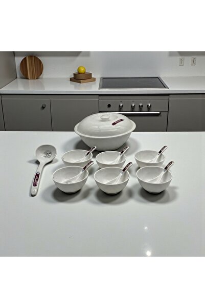 AR HOME 15 Pcs Melamine Soup Set 6 Person
