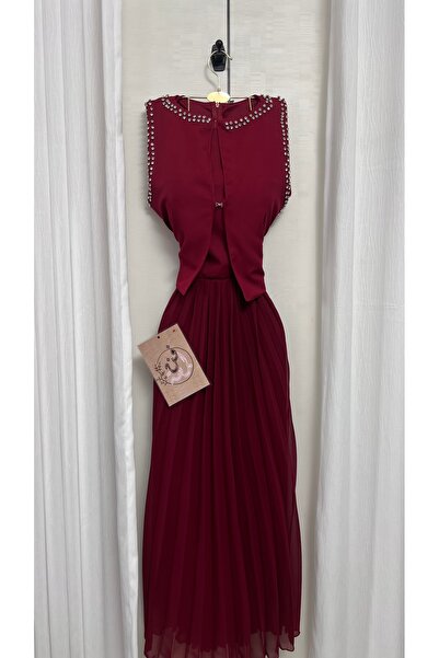 CONTENU Soft mid-cut dress