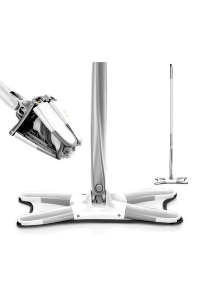 ozbience Çift Yönlü Kendinden Sıkmalı Yer ve Duvar Temizleme Mopası