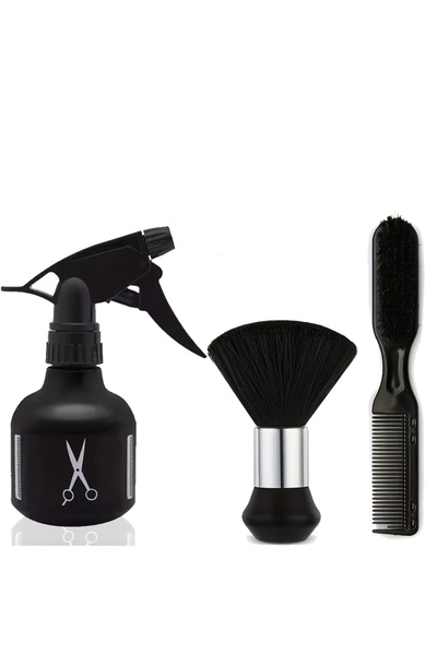 choice2 طقم قص شعر احترافي مكون من 3 قطع (3 قطع - سعة 150 مل) مع زجاجة رذاذ و...