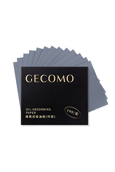 MOJOYCE 100pcs refill 100 Sheets Oil Control Paper with Case & Powder Puff Oi...