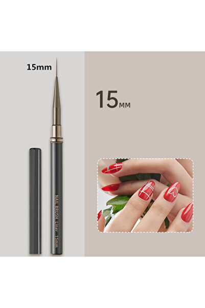 Choice4 G-B0587-04 1/5PCS Black Handle Art Liner DIY Painting Brush Drawing L...