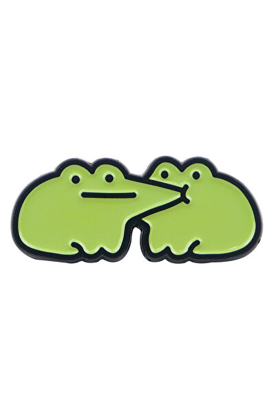 Choice 1 Cute Frogs Enamel Pin Cartoon Animals Pin Badge on Backpack Women's ...