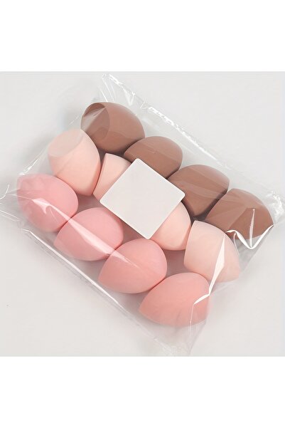 Choice 12PCS-DFP-MIX-A 12Pcs Hydrophilic Sponges - Latex-Free Multi-Color Ble...