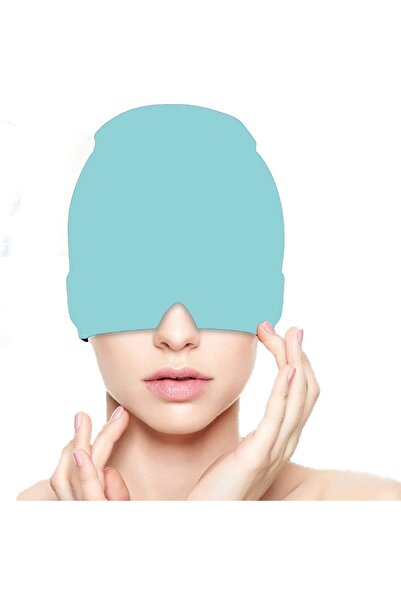 Choice1 Blue Ice pack head wrap for physical cooling, headache relief, sleep ...