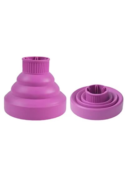 Choice Purple Silicone Hair Styling Tool Accessories Suitable Universal Hair ...