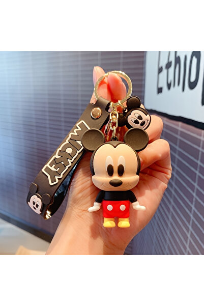 Choice KC3032 New creative Mickey Minnie keychain cute Mickey Mouse three-dim...
