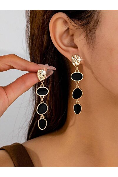 Choice black A Pair of Trendy Casual Fashion Oil-Drip Elegant and Versatile W...