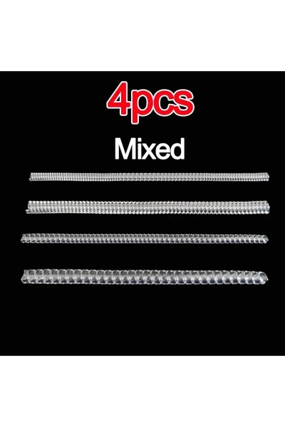 Choice 4 قطع من أدوات تعديل مقاس الخواتم البيضاء متعددة الاستخدامات - أداة غي...