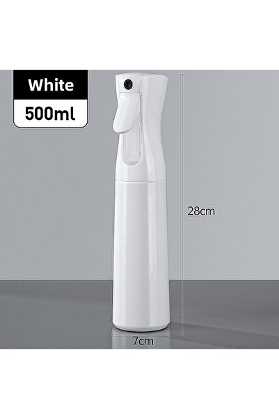 Choice White 500ml High Pressure Continuous Spray Bottle Hair Care Makeup Wat...