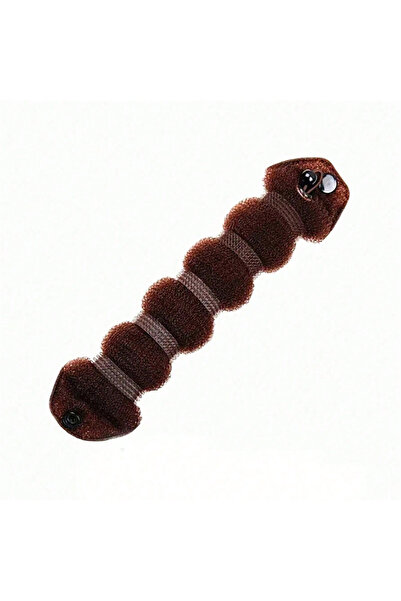 Choice Coffee color 1pc Magic Roll Foam Sponge Fashion Hair Bun Maker Donut H...