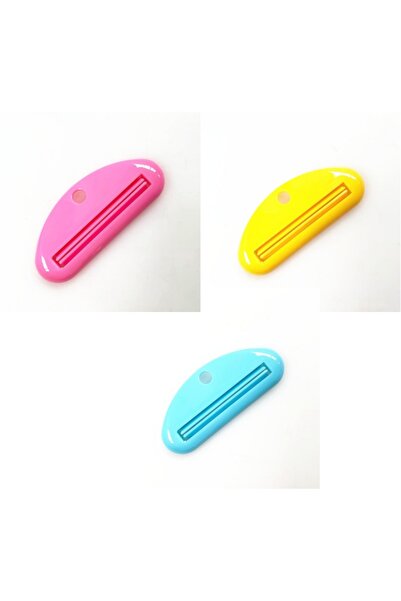 Choice 3 قطع من عصارة معجون الأسنان اليدوية على شكل ضفدع كرتوني لطيف، سهلة ال...