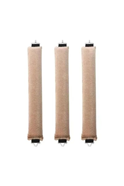 Choice 3pcs Khaki Heatless Hair Curling Rod Headband No Heat Soft Flexi Rolle...