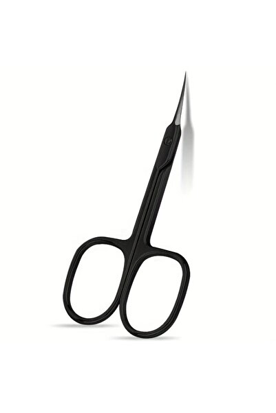 Choice Black Curved Scissors Multi-Purpose Stainless Steel Non-Slip Grip Scen...