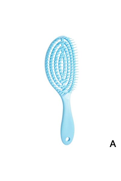 Choice blue 1PCS Massage Hair Comb Wet Hair Brush Salon Women Hairdressing To...