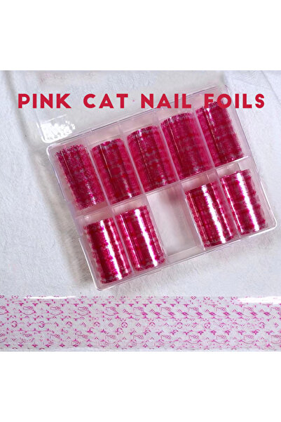Choice Type21 10Rolls Design Nail Art Transfer Foils Cartoon Print Stickers S...