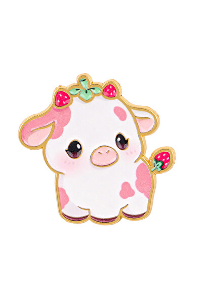 Choice 5 Cute Alien Cat Enamel Pin CHEESE Quotes Brooch For Coat Women's Broo...