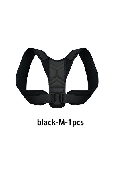Choice حزام تصحيحي أسود مقاس M، قطعة واحدة، للرجال والنساء والأطفال، لعلاج قص...