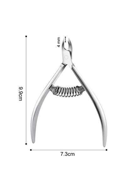 Choice Silver 1Pcs Professional Cuticle Trimmer Set Sharp Dead Skin Scissors ...