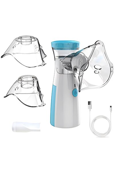 Choice Blue Electric Mesh Inhaler Ultrasonic Silent Nebulizer Nebulizador Por...