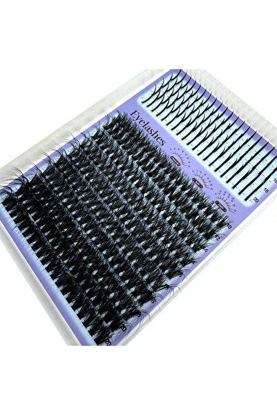 Choice8 14Rows spikes60D 15Rows Lash Clusters Spikes Eyelash Extensi Spiky La...
