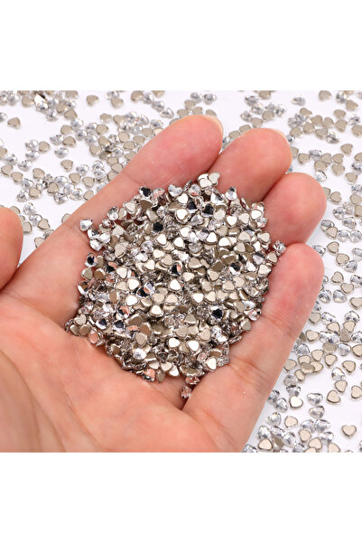 Choice 50pcs 3x3mm Crystal 3*3mm Glass Flat Bottom Nail Drill Rhinestones Hea...