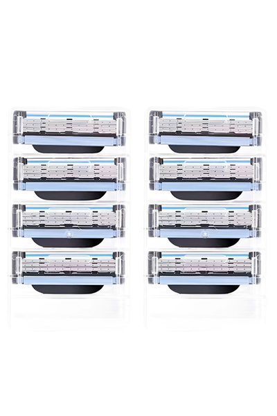 Choice 8PCS 8/12Pcs Shaver Cutting Head for MACH 3 for Men Stainless Steel Bl...