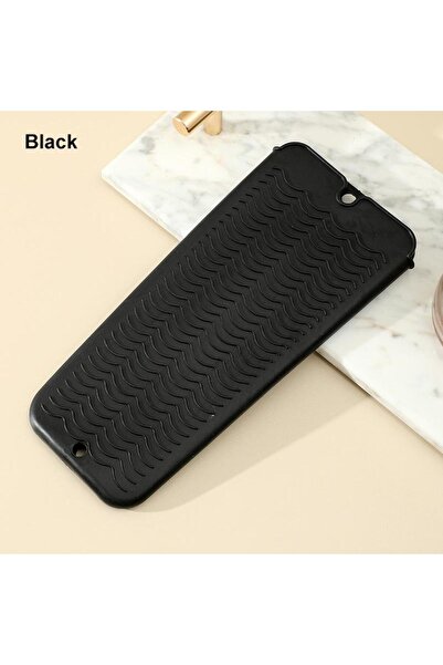 Choice Black 1PC Silicone Hair Curling Wand Cover Hair Straightener Storage B...