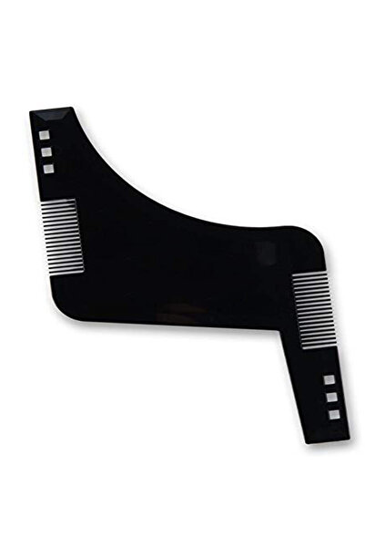 Choice black Beard Styling Shaping Template Comb Barber Tool Symmetry Trimmin...