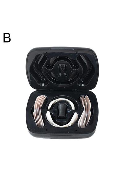 Choice3 مجموعة موسعات الأنف المغناطيسية السوداء، شرائط أنفية، تقلل الشخير، مو...