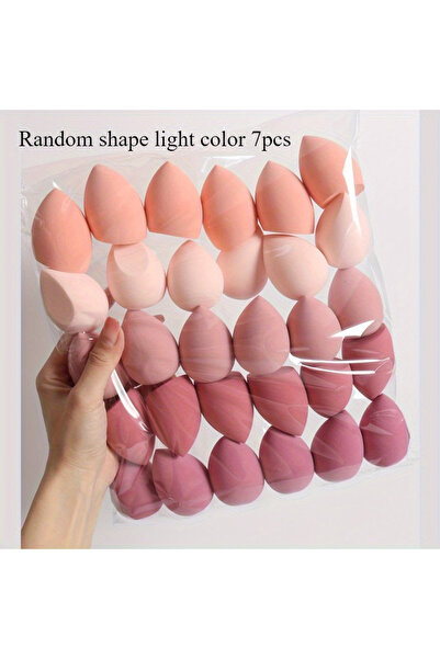 choice2 Mixed colors 7pcs 1/7/18PCS Makeup sponge latex free fragrance free m...