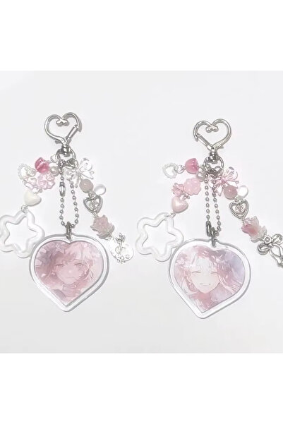 Choice SET Anime Project Sekai Mizuki & Ena Matching Keychains
