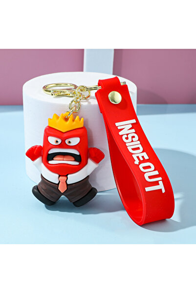 Choice 6 cm KC5300 New 3D Cartoon Inside Out 2 Animated Movie Joy Sadness Ang...