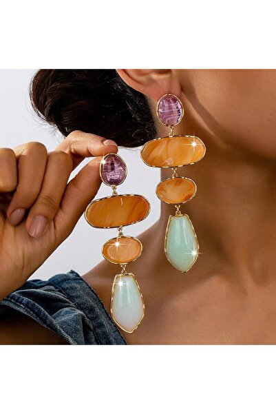 Choice MULTI Light Yellow Gold Color A Pair of Light Luxury, Trendy, Sexy, Fa...