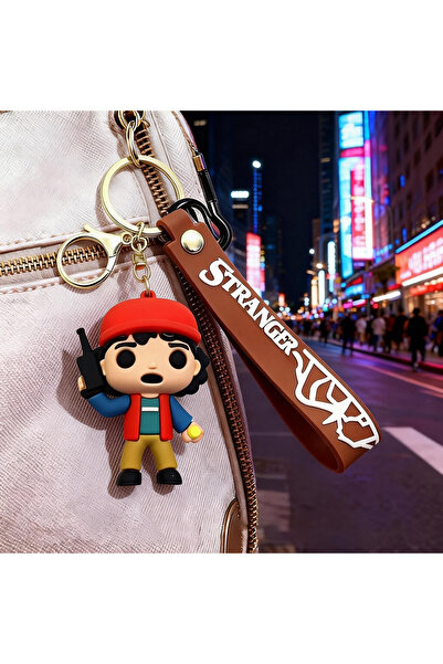 Choice E Stranger 2026 New The Horror TV Keychain DUSTIN Eddie Demogorgon Vec...