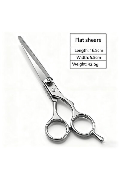 choice2 مقص تصفيف شعر احترافي قطعة واحدة، ملحقات حلاقة، مقص معدني لقص الشعر ا...