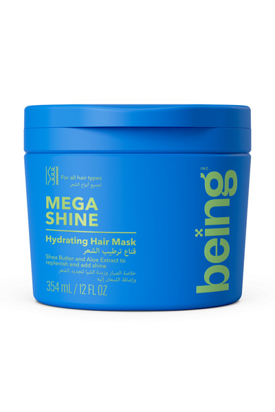 being بيينج ماسك الشعر المرطب للشعر ميجا شاين 354 مل