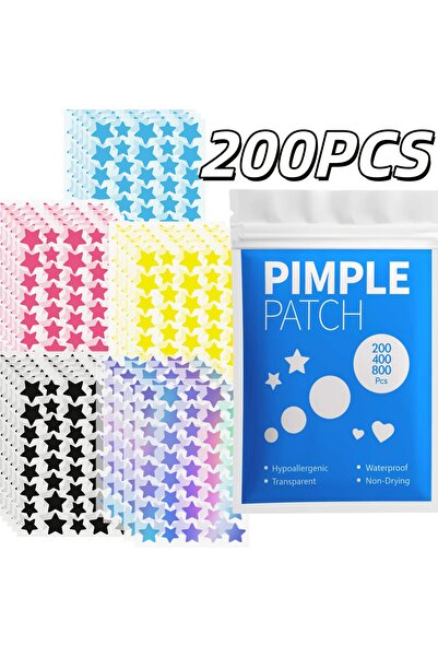 Choice لصقات حب الشباب الملونة من لانسيتيزي، 200/400/800 قطعة | مناسبة للعناي...