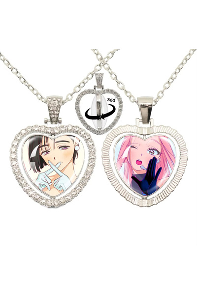 Choice قلادة N-AS-11 ALIEN STAGE Mizi Sua Till Ivan Hyuna Luka ذات الوجهين ال...