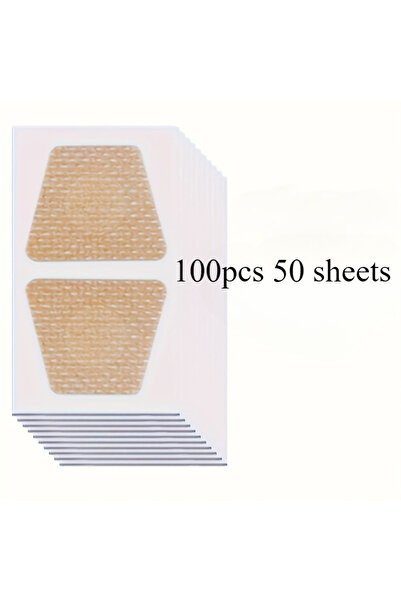 Choice 100 قطعة (50 ورقة) من لصقات زيت شجرة الشاي المعجزة للأظافر - لطيفة ومس...